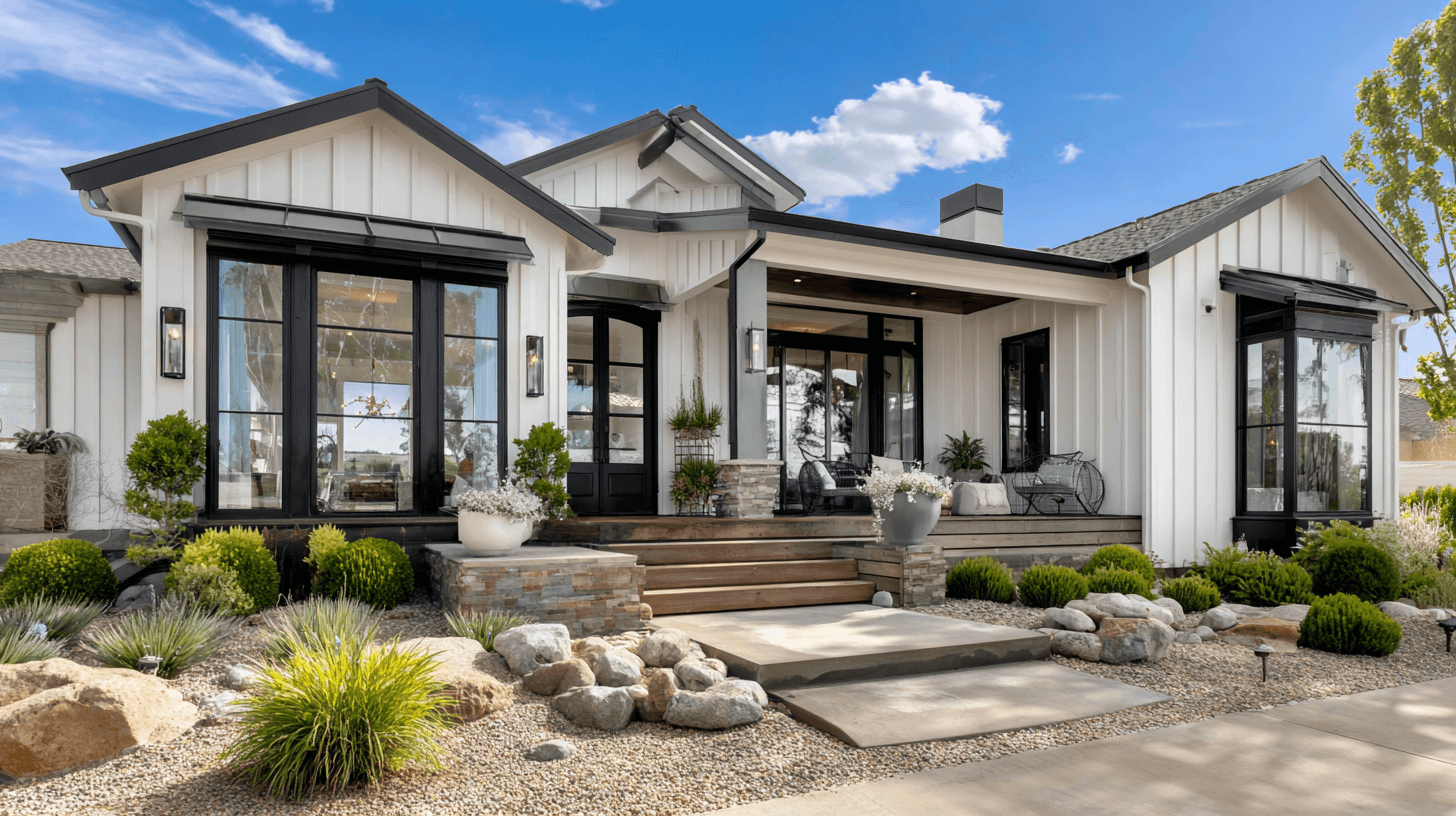 Luxury home exterior